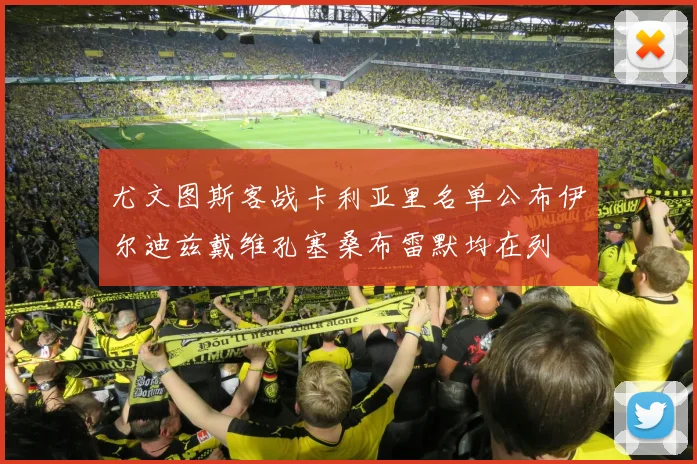 尤文图斯客战卡利亚里名单公布伊尔迪兹戴维孔塞桑布雷默均在列